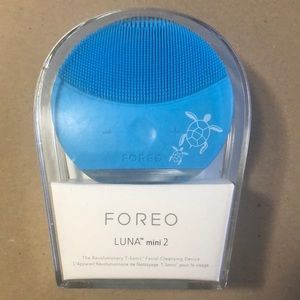 Foreo Lina Mini 2, blue, turtles, with box and charger, used minimally